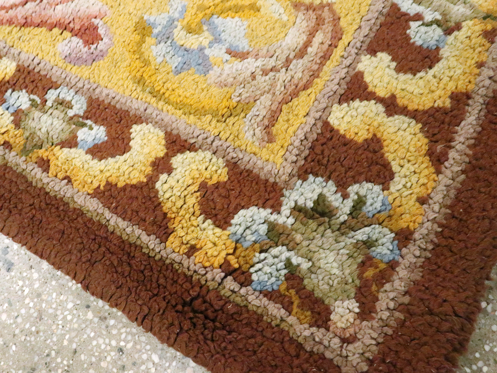 Antique French Savonnerie Rug, No.9099 - Gss