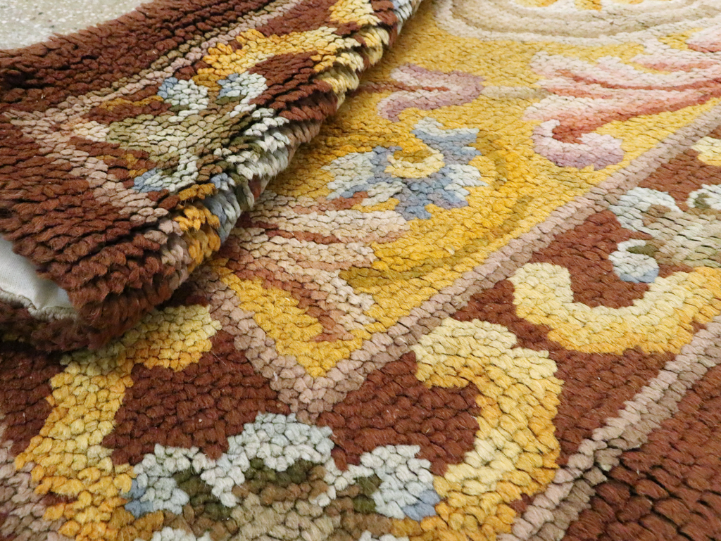 Antique French Savonnerie Rug, No.9099 - Gss