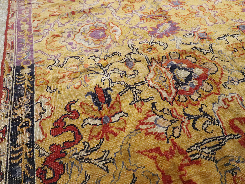 Antique Kayseri Silk Carpet, No.9100 - Gss