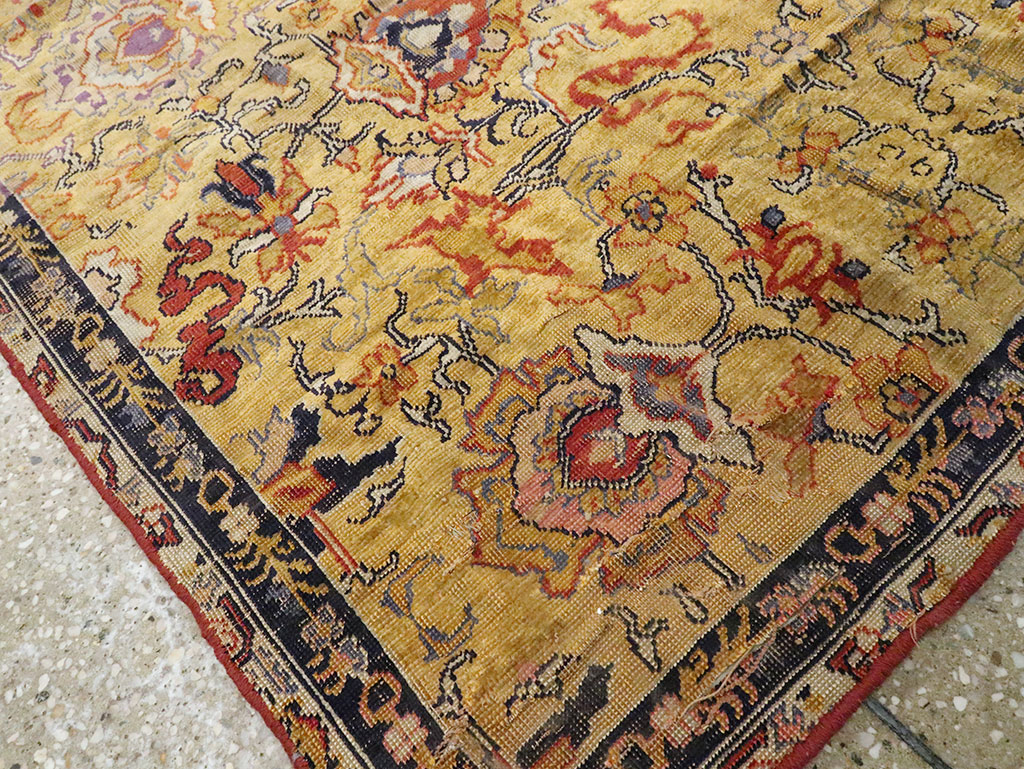 Antique Kayseri Silk Carpet, No.9100 - Gss