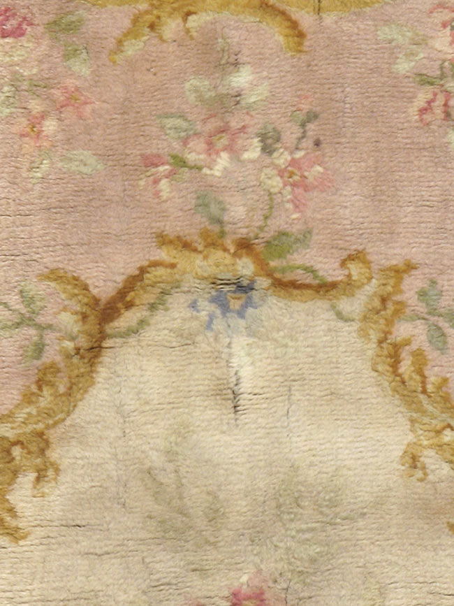 Antique French Savonnerie Runner, No.9105 - Gss