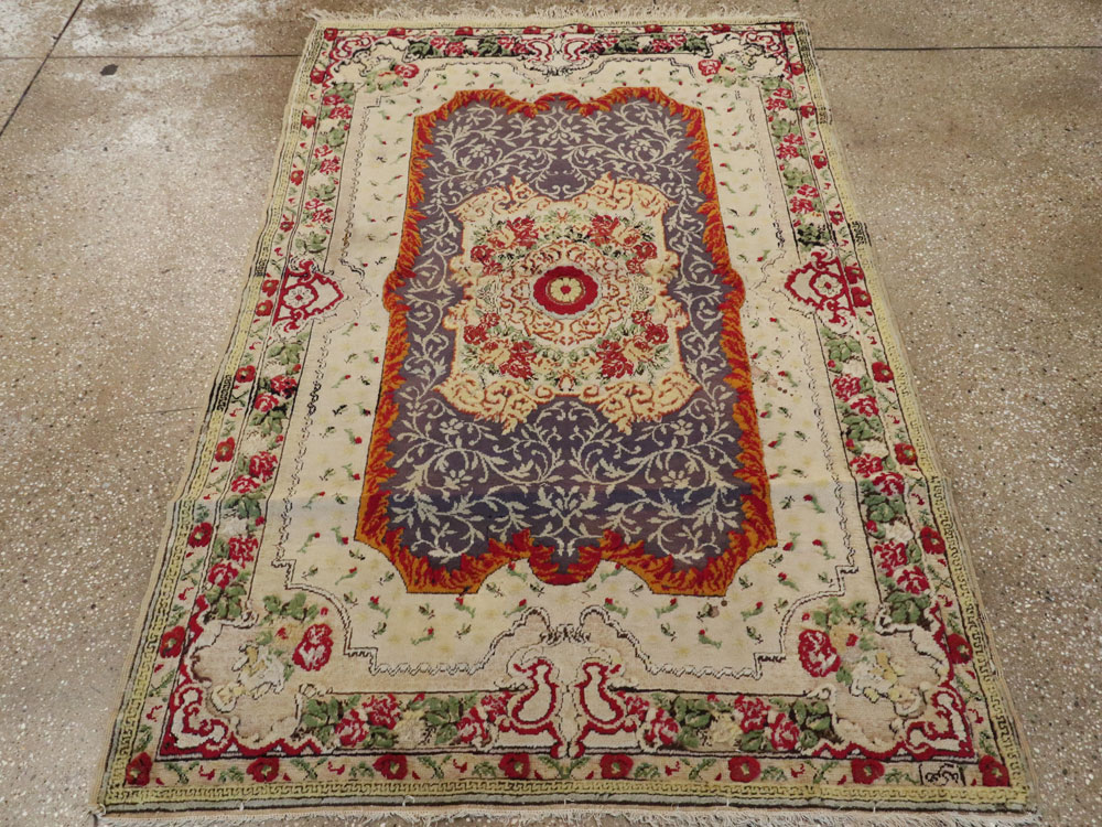 Antique Turkish Herekeh Rug, No.9107 - Gss