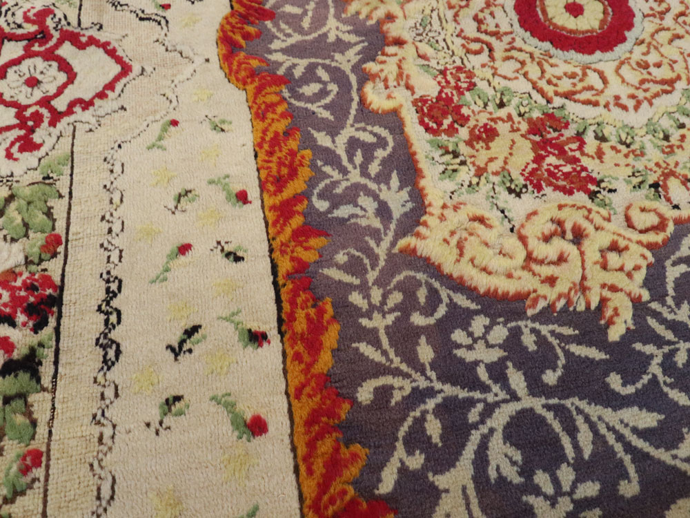 Antique Turkish Herekeh Rug, No.9107 - Gss