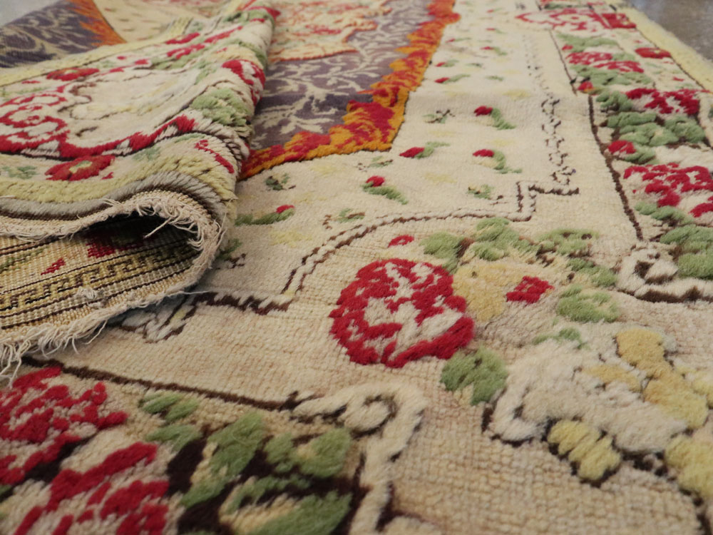 Antique Turkish Herekeh Rug, No.9107 - Gss