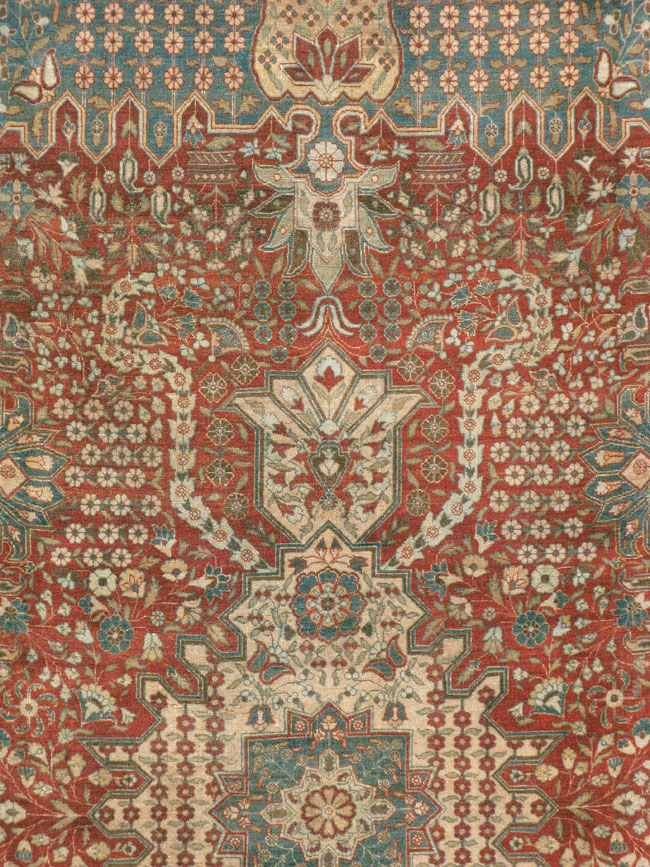 Antique Persian Tabriz Carpet, No.9117 - Gss