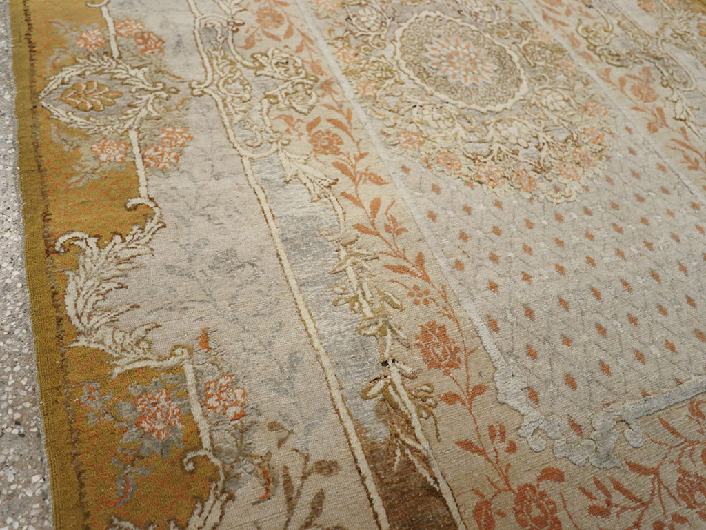 Antique Turkish Herekeh Carpet, No.9118 - Gss