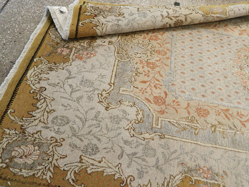 Antique Turkish Herekeh Carpet, No.9118 - Gss