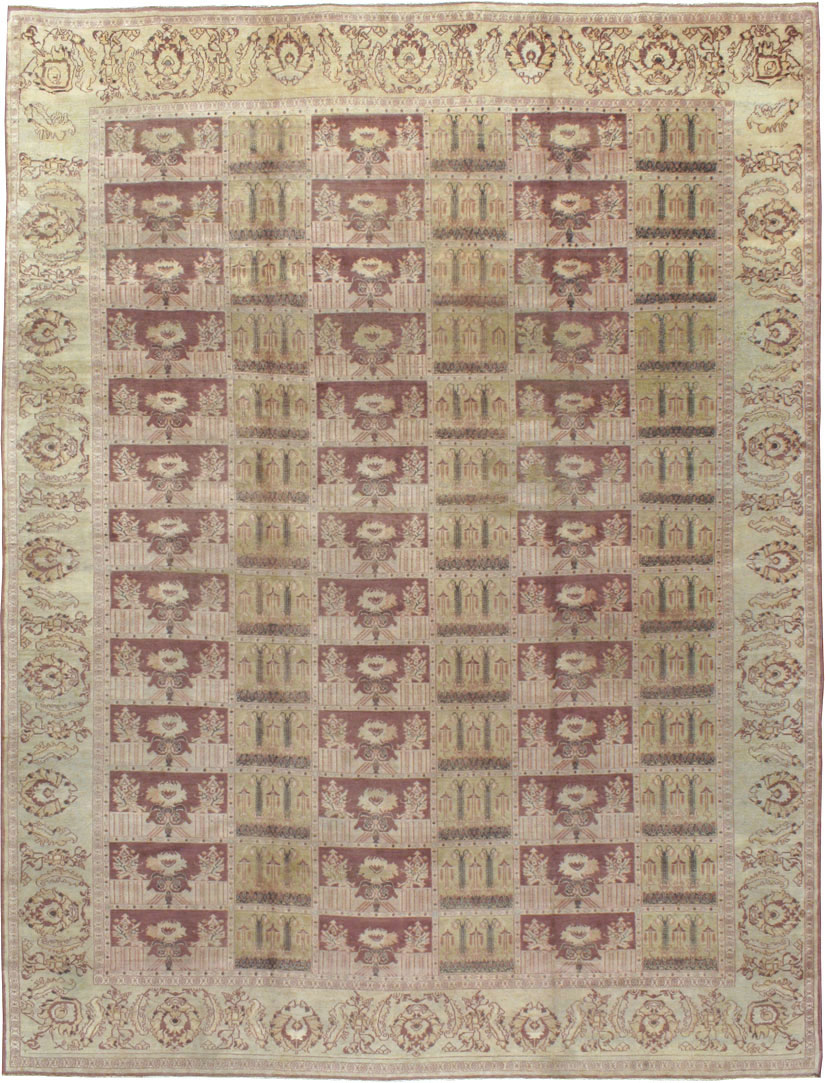 Antique Persian Dorokhsh Carpet, No.9152 - Gss