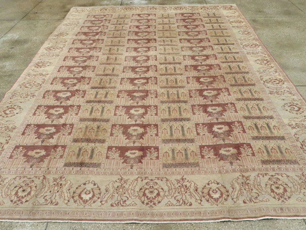 Antique Persian Dorokhsh Carpet, No.9152 - Gss