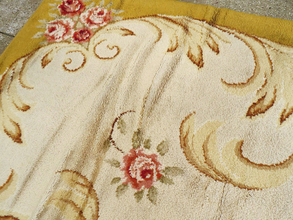 Vintage European Savonnerie Carpet, No.9212 - Gss