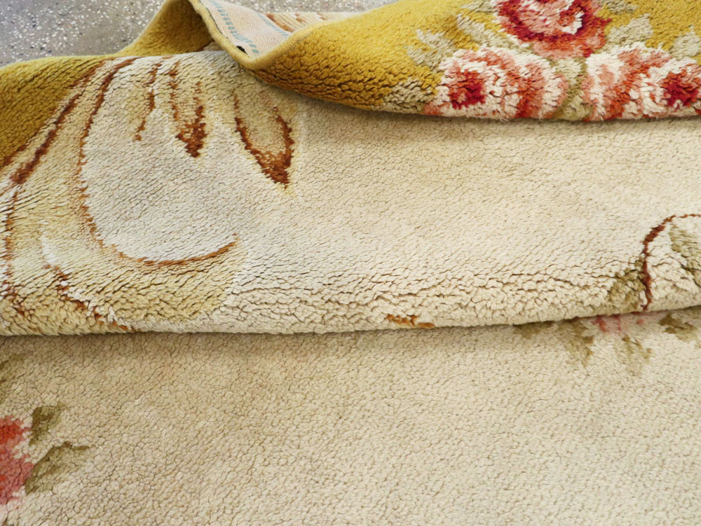 Vintage European Savonnerie Carpet, No.9212 - Gss