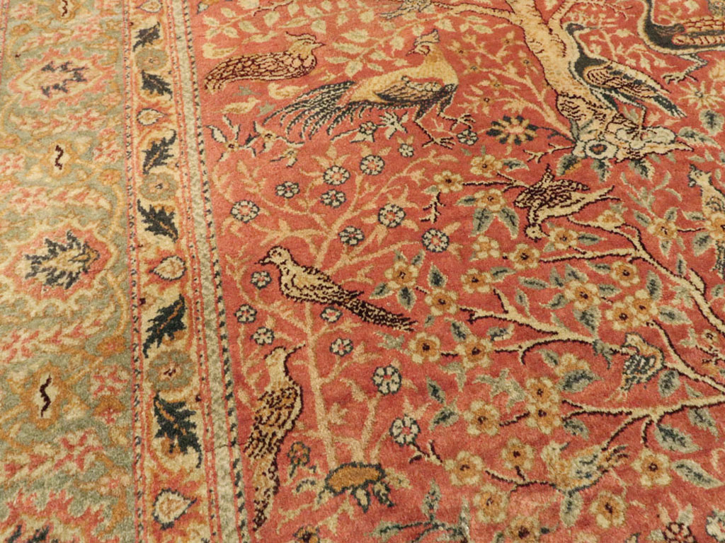 Antique Turkish Sivas Pictorial Rug, No.9222 - Gss