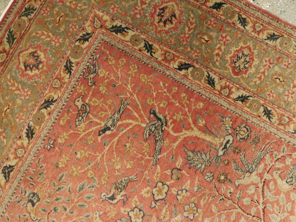 Antique Turkish Sivas Pictorial Rug, No.9222 - Gss