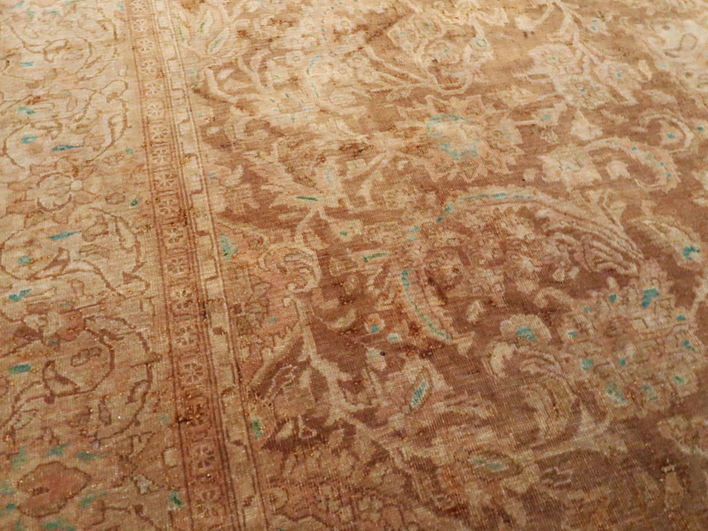 Vintage Persian Kashan Carpet, No.9231 - Gss