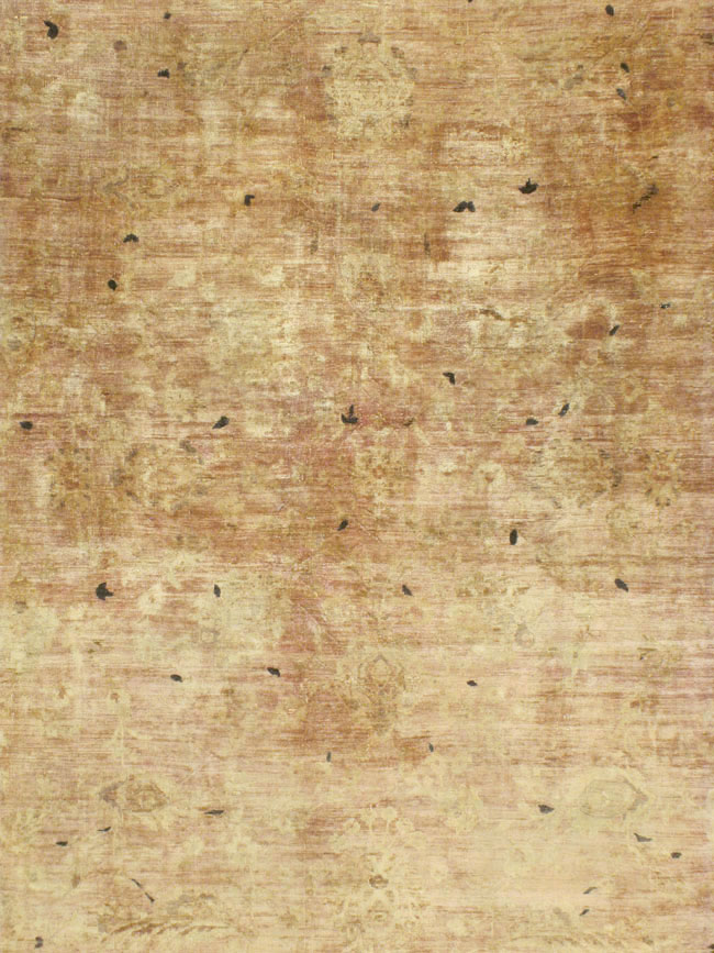 Antique Persian Kashan Rug, No.9236 - Gss