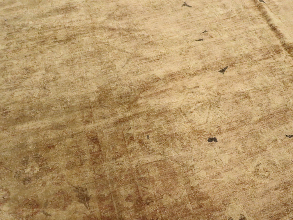 Antique Persian Kashan Rug, No.9236 - Gss