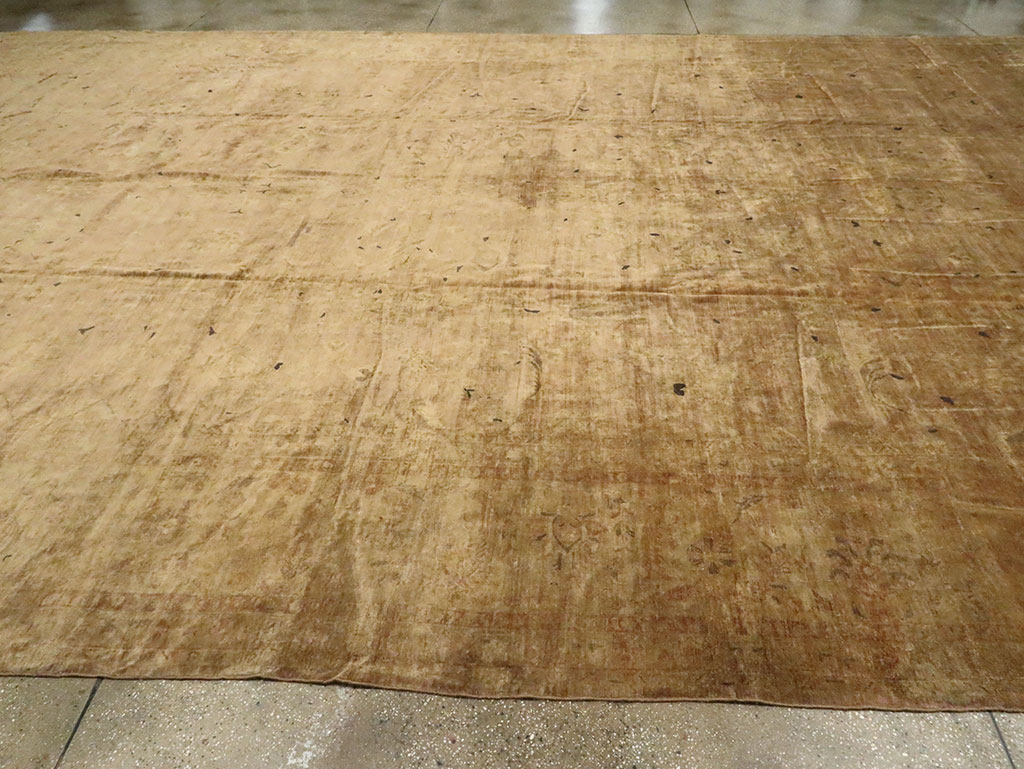 Antique Persian Kashan Rug, No.9236 - Gss