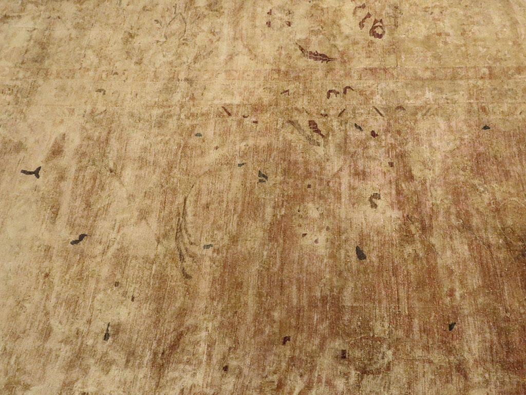 Antique Persian Kashan Rug, No.9236 - Gss