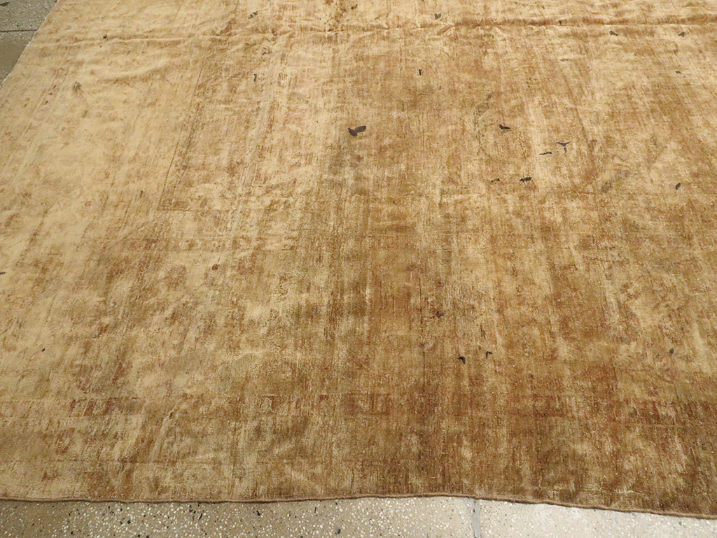 Antique Persian Kashan Rug, No.9236 - Gss