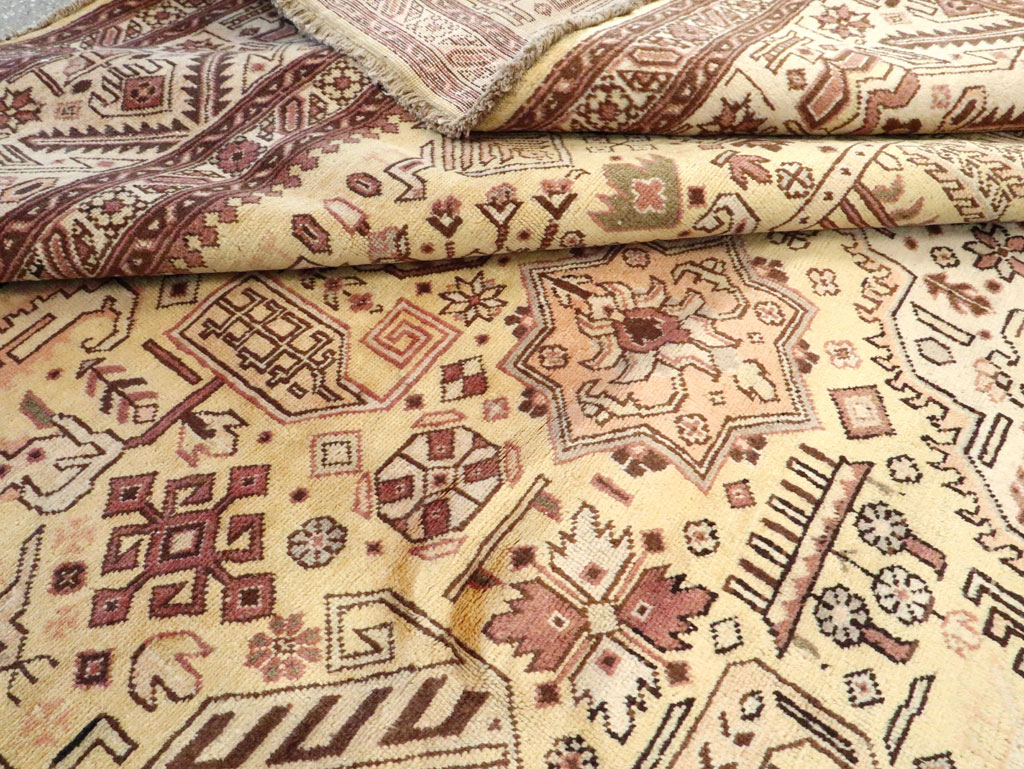 Vintage Persian Tabriz Carpet, No.9259 - Gss