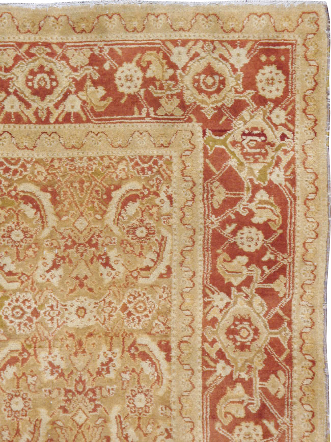 Antique Indian Agra Carpet, No.9273 - Gss