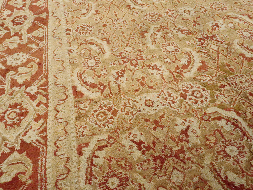 Antique Indian Agra Carpet, No.9273 - Gss