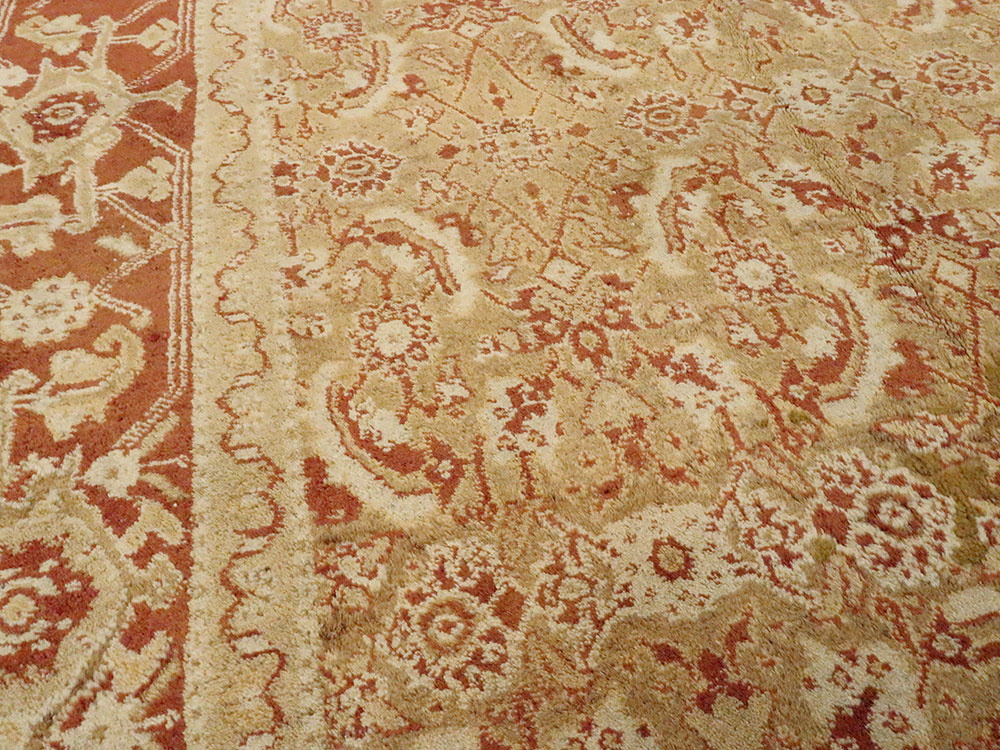 Antique Indian Agra Carpet, No.9273 - Gss