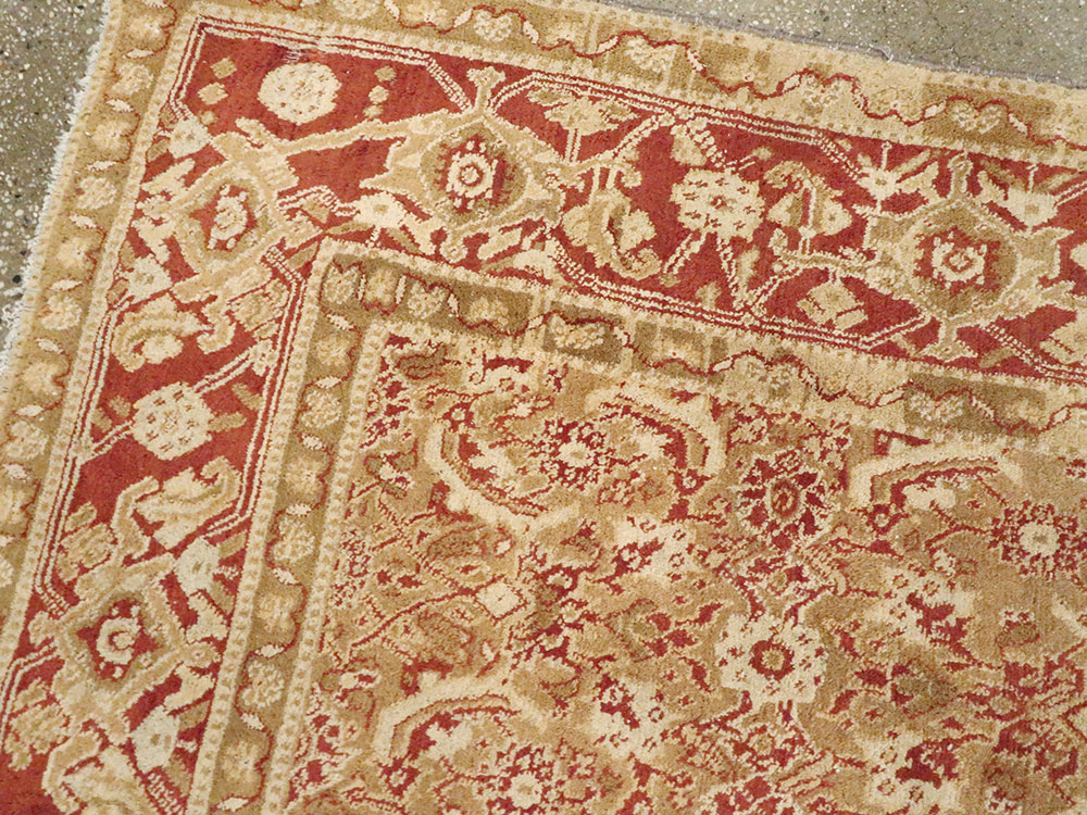 Antique Indian Agra Carpet, No.9273 - Gss