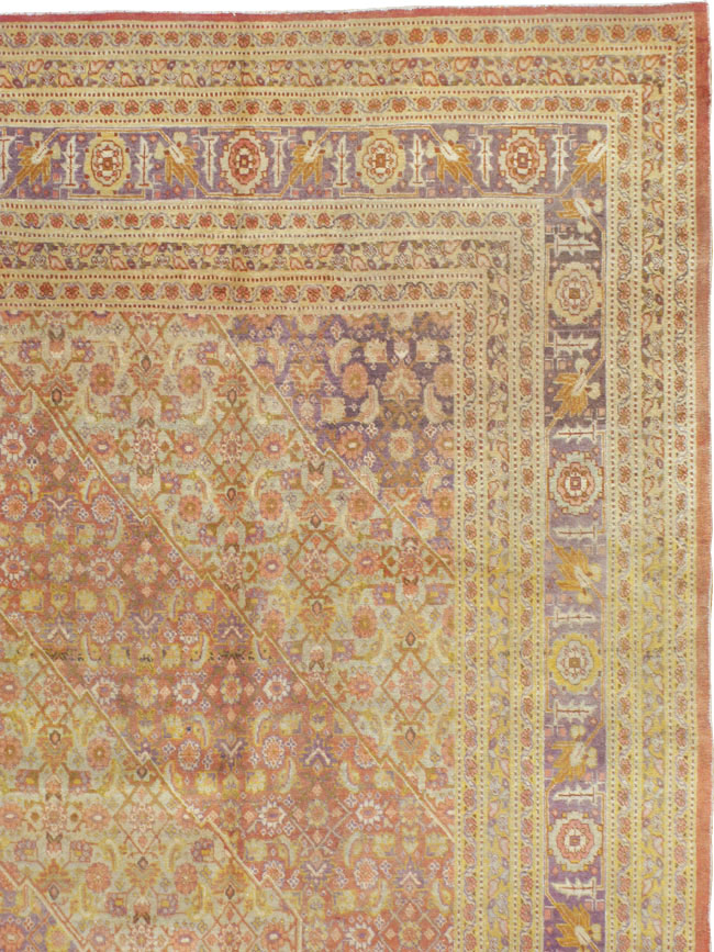 Antique Persian Tabriz Carpet, No.9284 - Gss