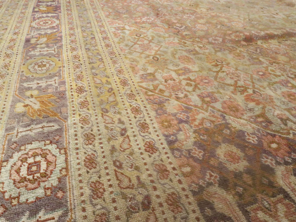 Antique Persian Tabriz Carpet, No.9284 - Gss