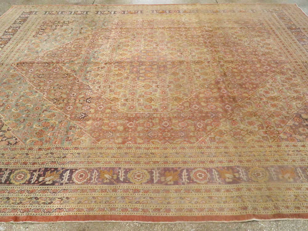 Antique Persian Tabriz Carpet, No.9284 - Gss