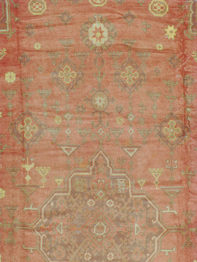 Antique Turkish Oushak Oversize Carpet, No.9335 - Gss