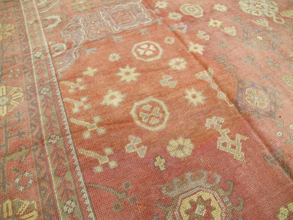 Antique Turkish Oushak Oversize Carpet, No.9335 - Gss