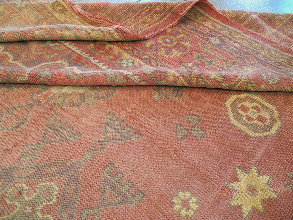 Antique Turkish Oushak Oversize Carpet, No.9335 - Gss