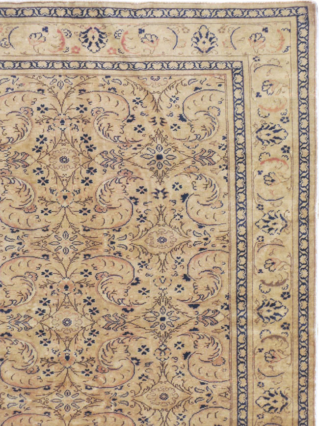 Vintage Turkish Sivas Room Size Carpet, No.9367 - Gss