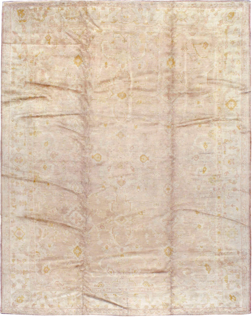 An Oushak Carpet, No.9382 - Gss