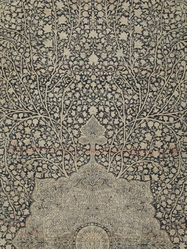 Antique Lavar Kerman Carpet, No.9397 - Gss