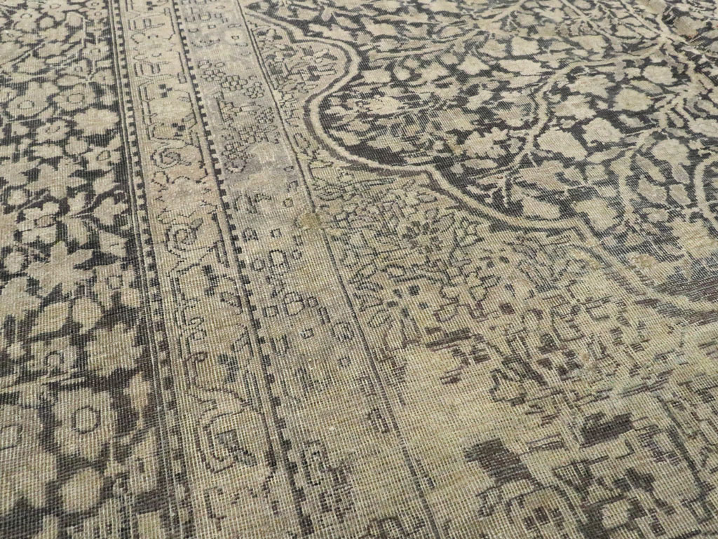Antique Lavar Kerman Carpet, No.9397 - Gss