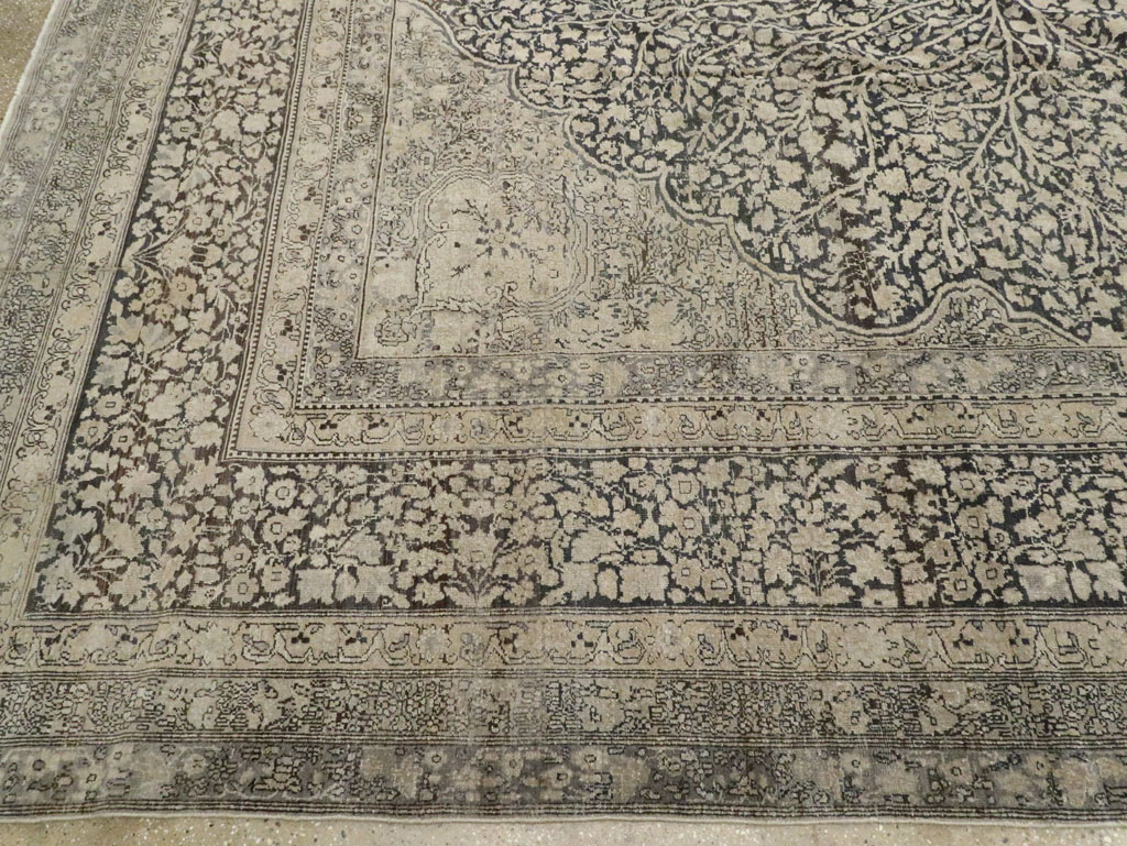 Antique Lavar Kerman Carpet, No.9397 - Gss