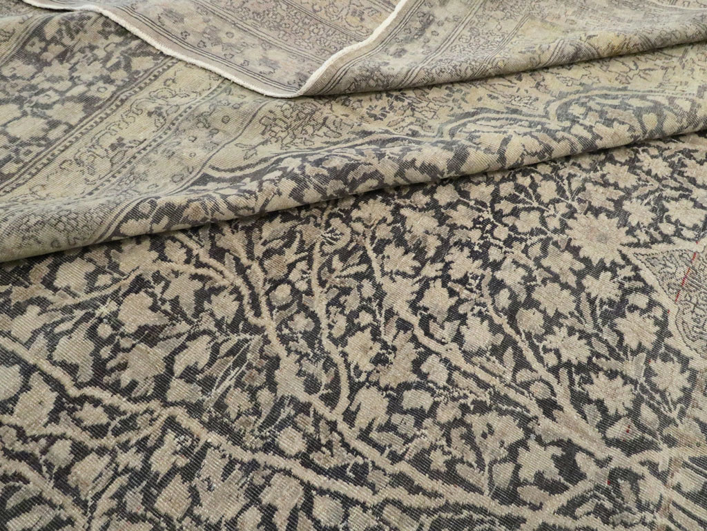 Antique Lavar Kerman Carpet, No.9397 - Gss