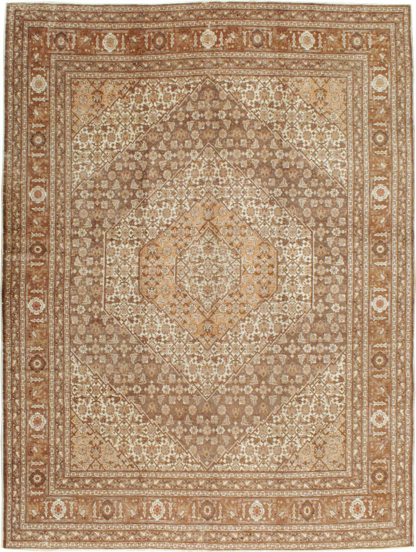 Antique Persian Tabriz Carpet, No.9405 - Gss
