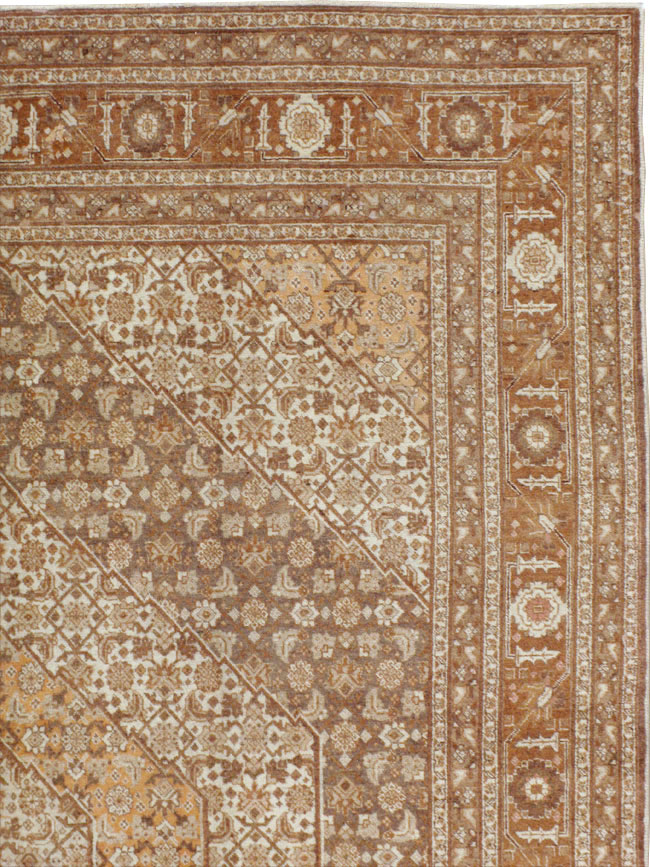 Antique Persian Tabriz Carpet, No.9405 - Gss