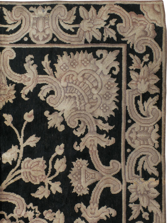 Antique French Savonnerie Room Size Carpet, No.9414 - Gss
