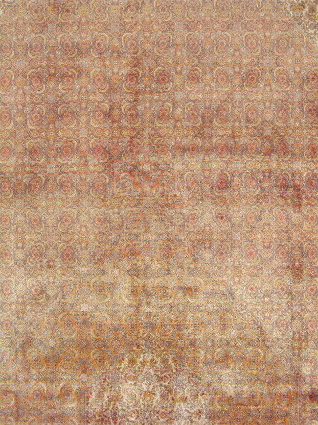 Vintage Persian Tabriz Carpet, No.9422 - Gss