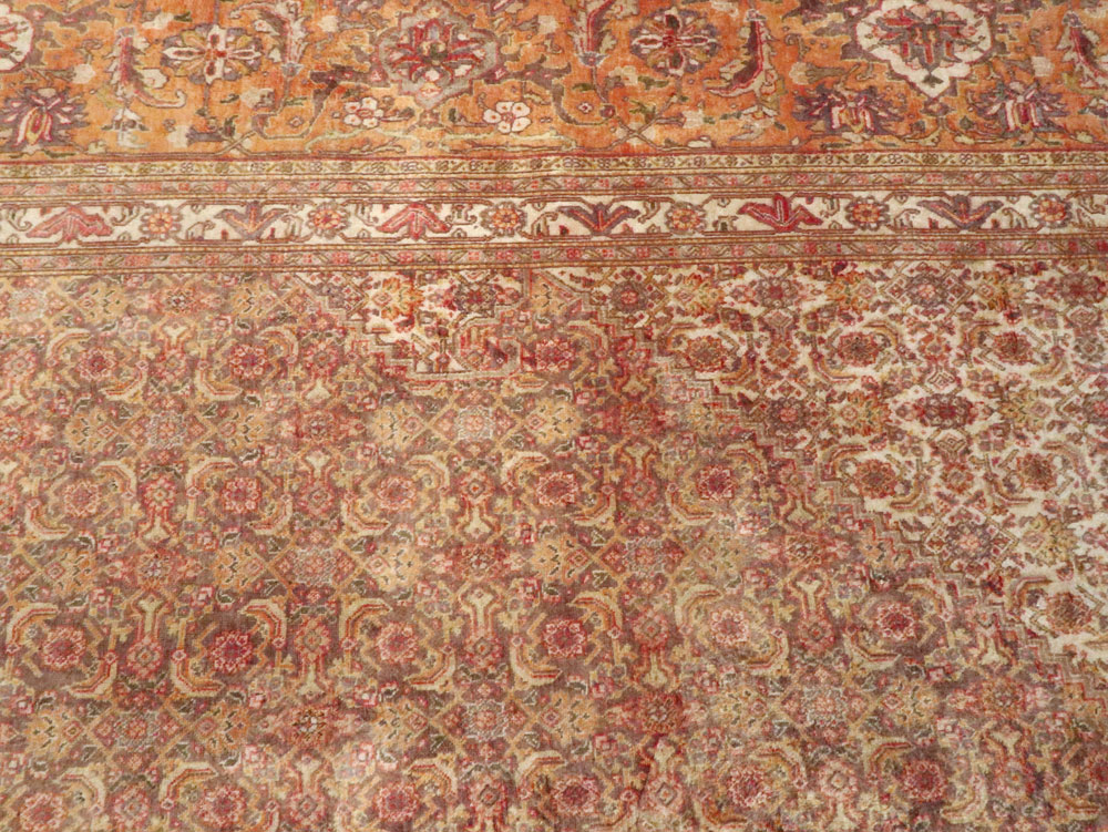 Vintage Persian Tabriz Carpet, No.9422 - Gss