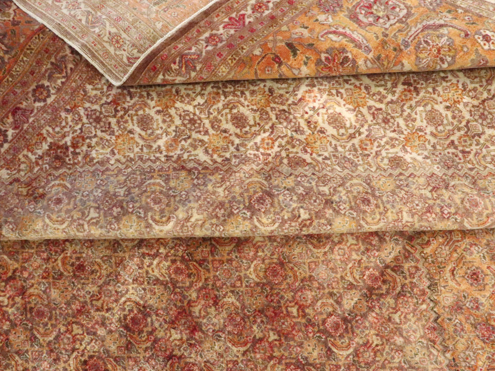 Vintage Persian Tabriz Carpet, No.9422 - Gss