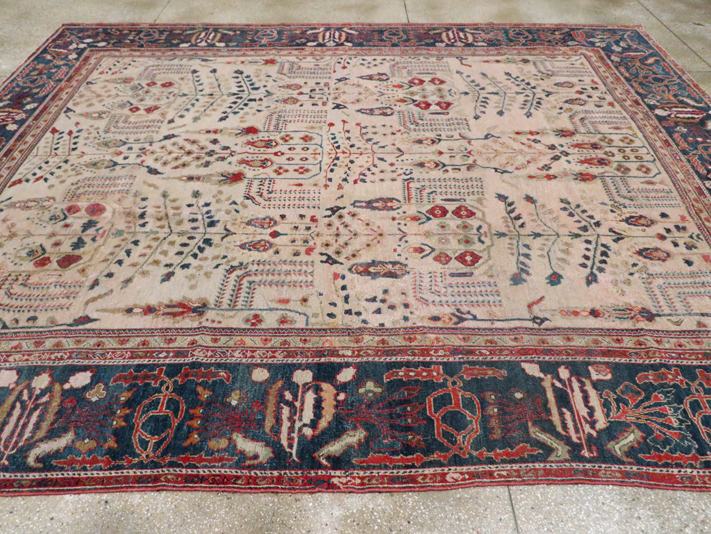 Antique Persian Mahal Carpet, No.9443 - Gss