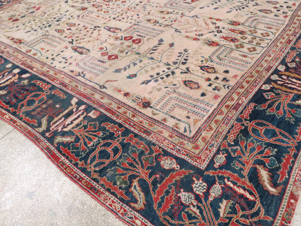 Antique Persian Mahal Carpet, No.9443 - Gss