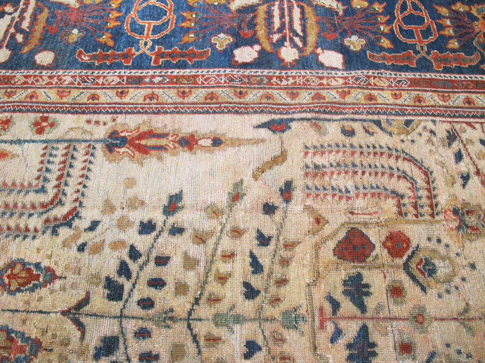 Antique Persian Mahal Carpet, No.9443 - Gss