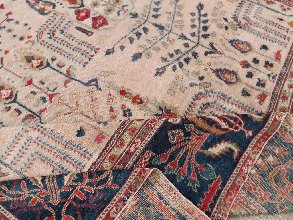 Antique Persian Mahal Carpet, No.9443 - Gss